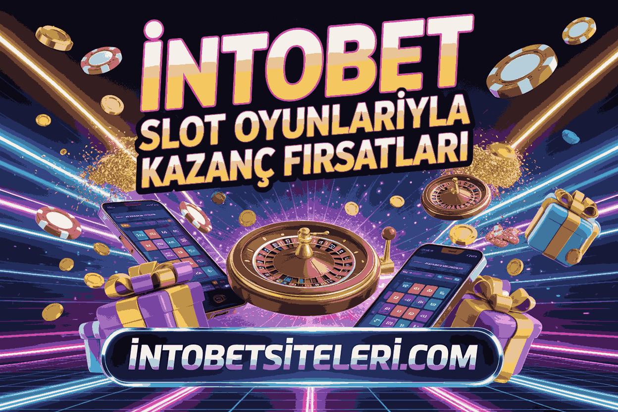 İntobet Slot Oyunlarıyla Kazanç Fırsatları