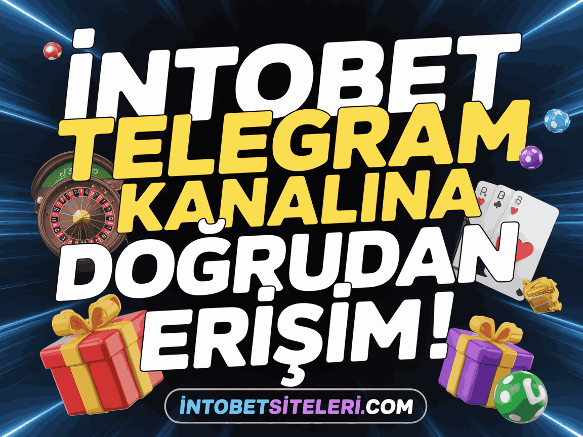 İntobet Telegram Kanalına Doğrudan Erişim